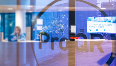 ProQR office entrace doors
