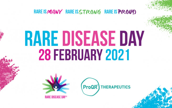 ProQR supports Rare Disease Day, 28 February 2021 - rare is many, rare is strong, rare is proud