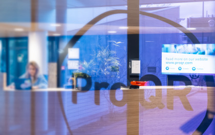 ProQR office entrace doors