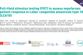 AAO 2020 poster - FST to assess sepofarsen patient response in LCA10