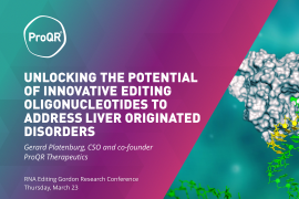 Thumbnail of presentation Unlocking the Potential of Innovative Editing Oligonucleotides to Address Liver Originated Disorders