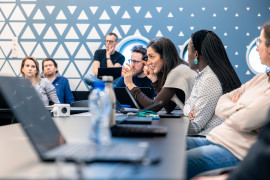 ProQR employees in a meeting