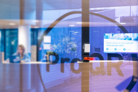 ProQR office entrace doors