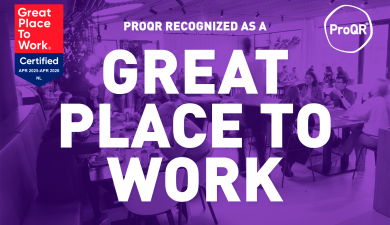 ProQR recognised as a Great Place To Work